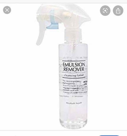 エマルジョンリムーバー 300ml/200ml/水橋保寿堂製薬/その他洗顔料を使ったクチコミ(2枚目)