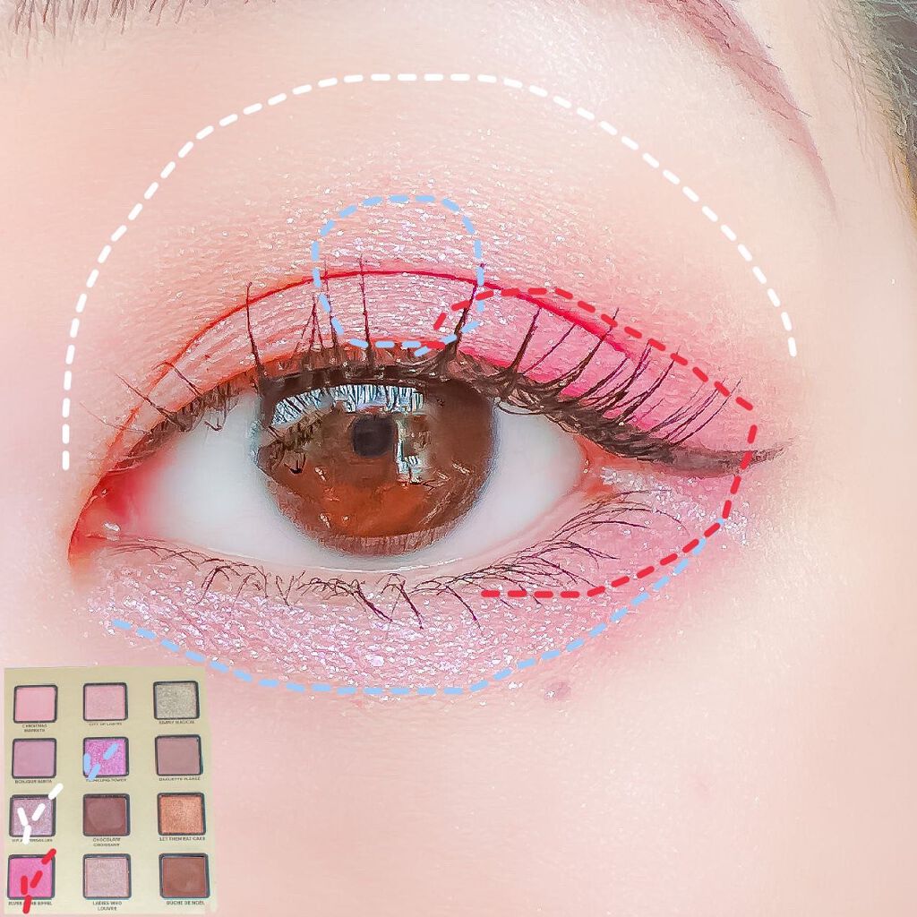 クリスマス イン ザ シティ メイクアップコレクション/Too Faced/メイクアップキットを使ったクチコミ（2枚目）