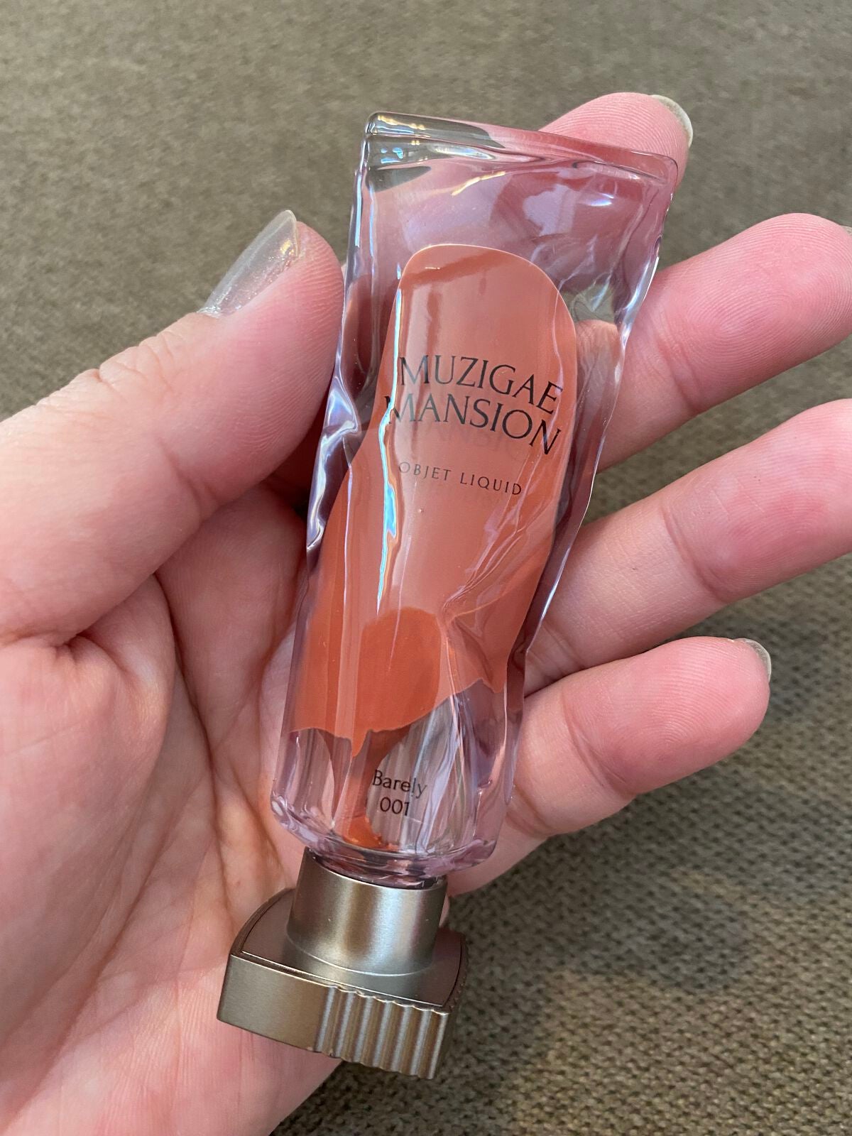 オブジェリキッド/MUZIGAE MANSION/口紅を使ったクチコミ(3枚目)