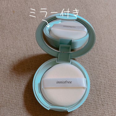 innisfree ノーセバム　ミネラルパクト　Sのクチコミ「ドンキにてー！
イニスフリーのミネラルパクト買ってきました！
汗とテカリが防げるそうで( ´⚰.....」（2枚目）