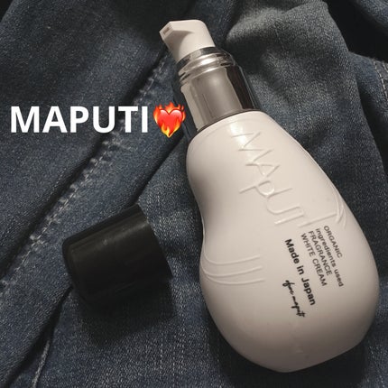 オーガニックフレグランスホワイトクリーム/MAPUTI/デリケートゾーンケアを使ったクチコミ(1枚目)