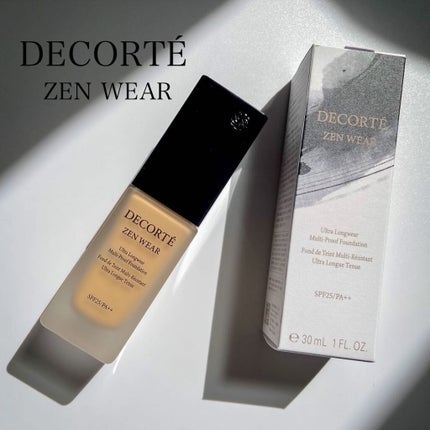 ゼン ウェア フルイド/DECORTÉ/リキッドファンデーションを使ったクチコミ(1枚目)