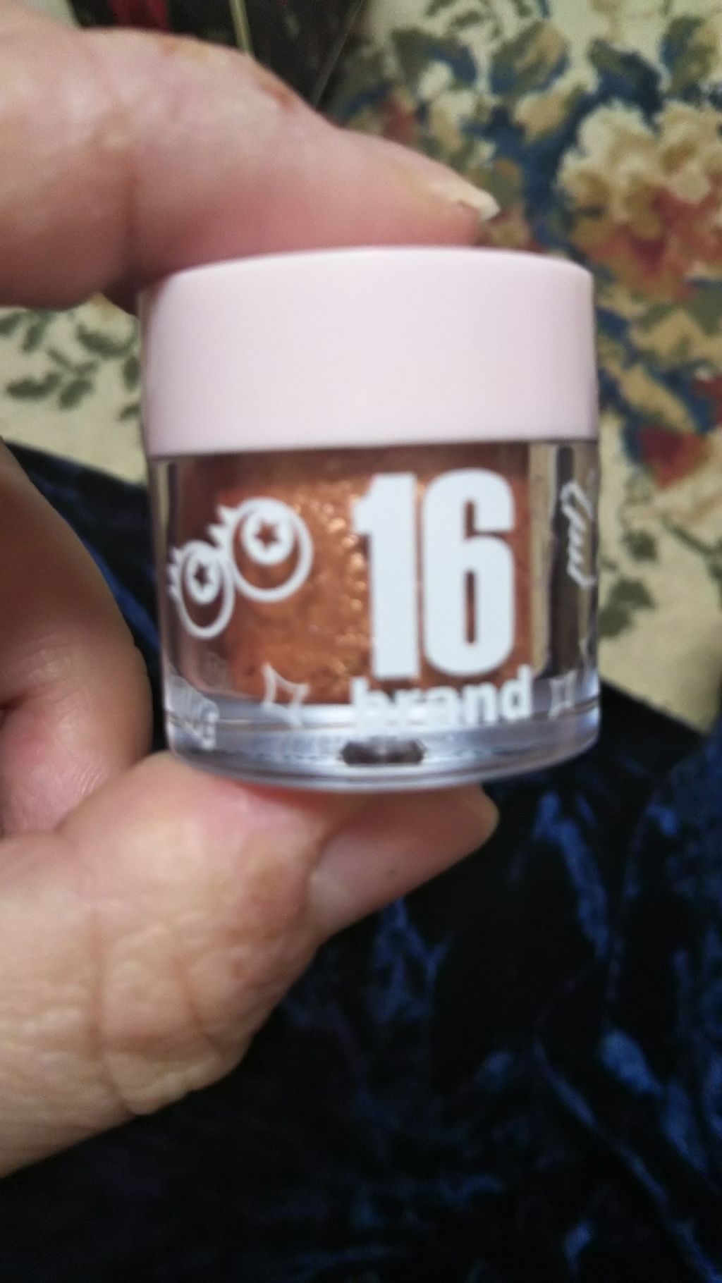 16CANDY ROCK PEAEL POWDER/16BRAND/単色アイシャドウを使ったクチコミ（1枚目）