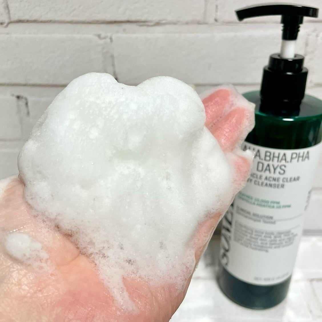 AHA·BHA·PHA 30デイズミラクルアクネボディクレンザー/SOME BY MI/ボディソープを使ったクチコミ(3枚目)