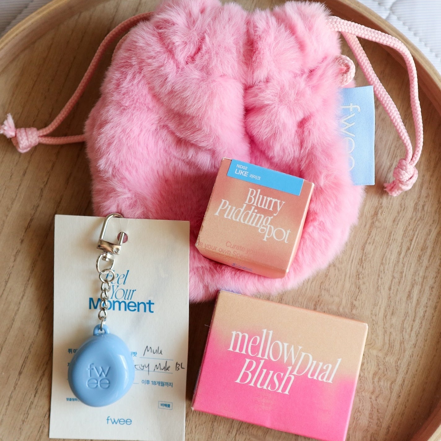 リップアンドチーク ブラーリープリンポット/fwee/口紅を使ったクチコミ(1枚目)