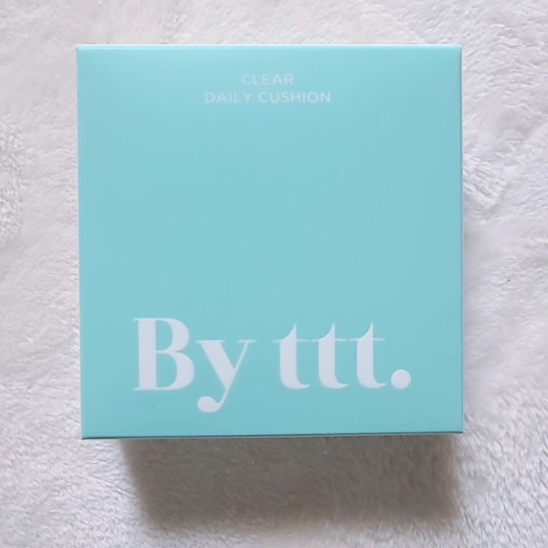 クリアデイリークッション 23号 #ナチュラル/By ttt./クッションファンデーションを使ったクチコミ（2枚目）