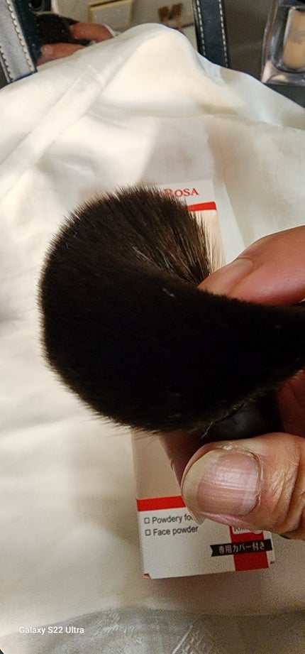 パウダーブラシEX/ロージーローザ/メイクブラシを使ったクチコミ(2枚目)