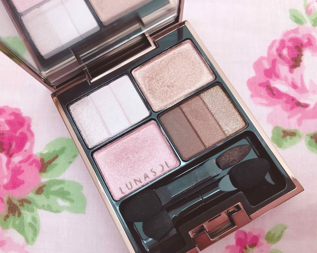 スリーディメンショナルアイズ/LUNASOL/アイシャドウパレットを使ったクチコミ（1枚目）