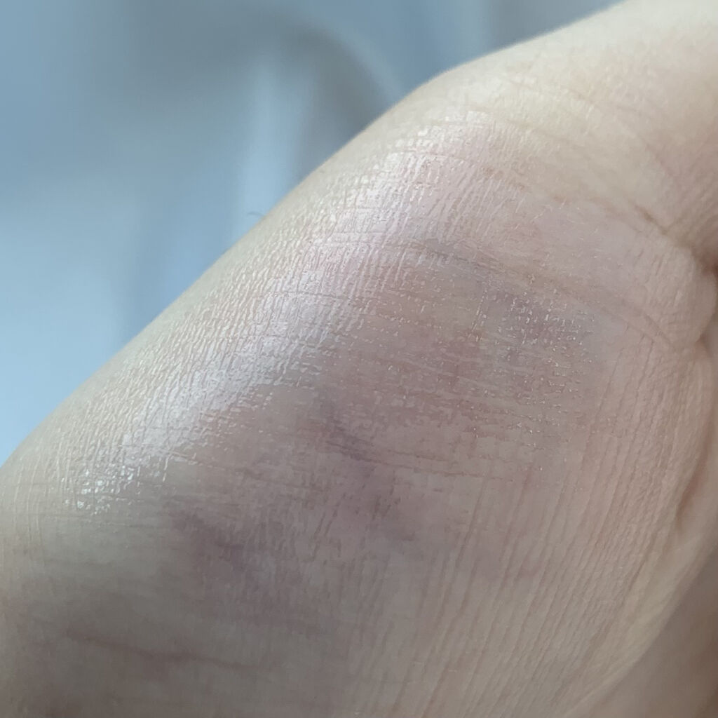 ベアーシャインリップバーム 01 COZY ROSY/mude./口紅を使ったクチコミ（3枚目）