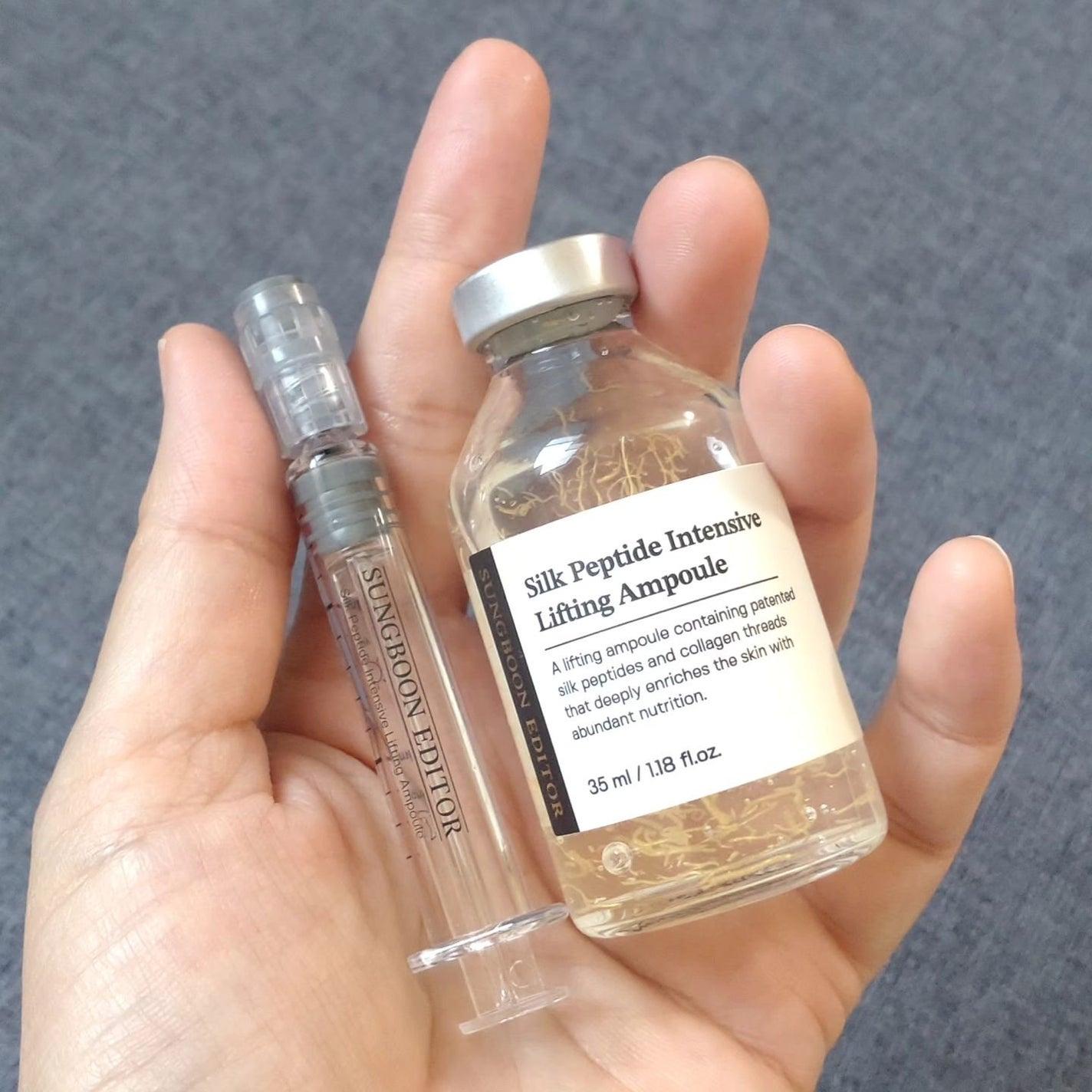 シルクペプチドインテンシブリフティングアンプル/SUNGBOON EDITOR(成分エディター)/美容液を使ったクチコミ(9枚目)
