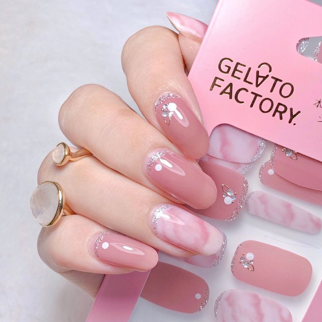 ワンタッチフットネイルチップ/GELATO FACTORY/ネイルチップ・パーツを使ったクチコミ(8枚目)