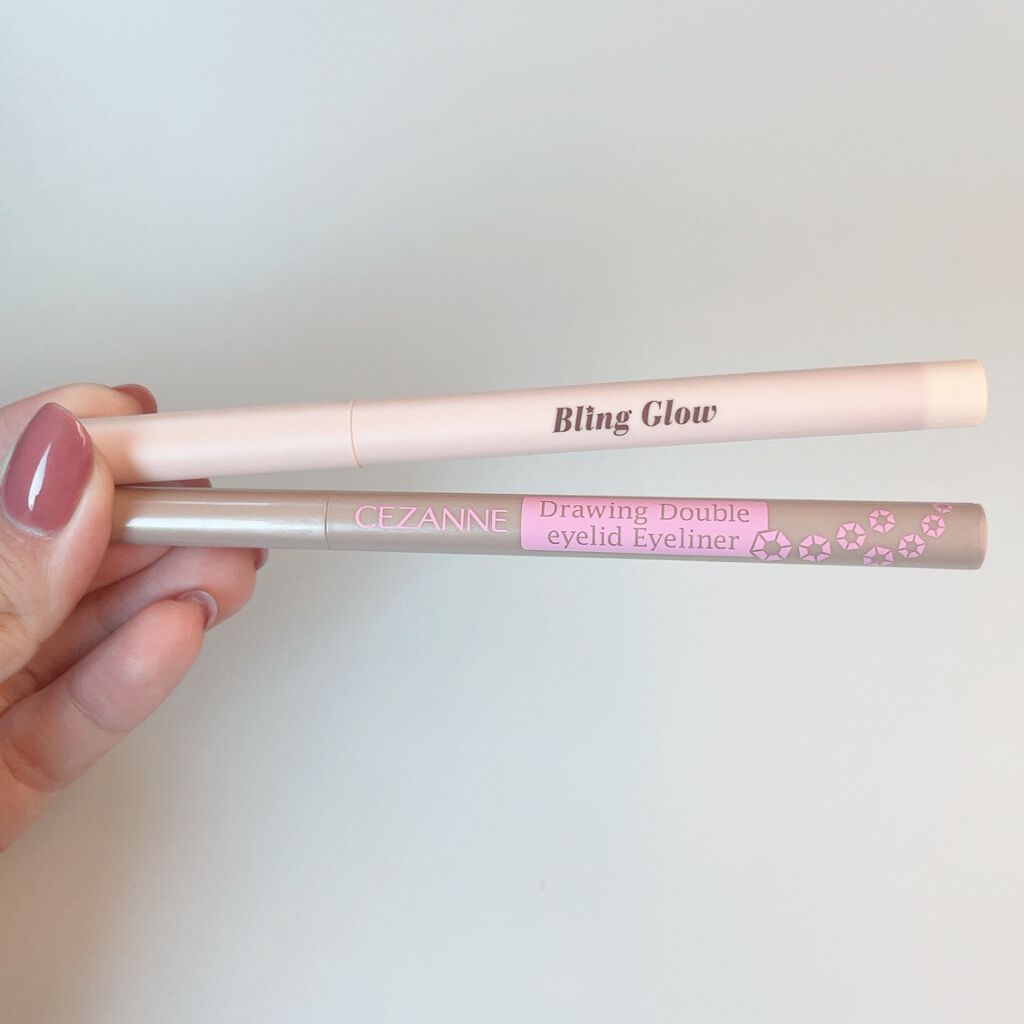 描くふたえアイライナー/CEZANNE/リキッドアイライナーを使ったクチコミ（3枚目）