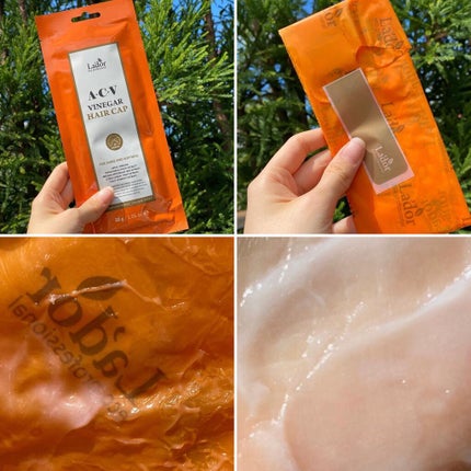 ACV VINEGAR HAIR CAP /La'dor/アウトバストリートメントを使ったクチコミ(3枚目)