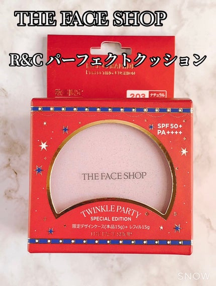 THE FACE SHOP R&C パーフェクトクッションのクチコミ「こんばんは૮๑•̀ㅁ•́ฅა
今回はTHE FACE SHOPの商品レビューです!
THE.....」(1枚目)