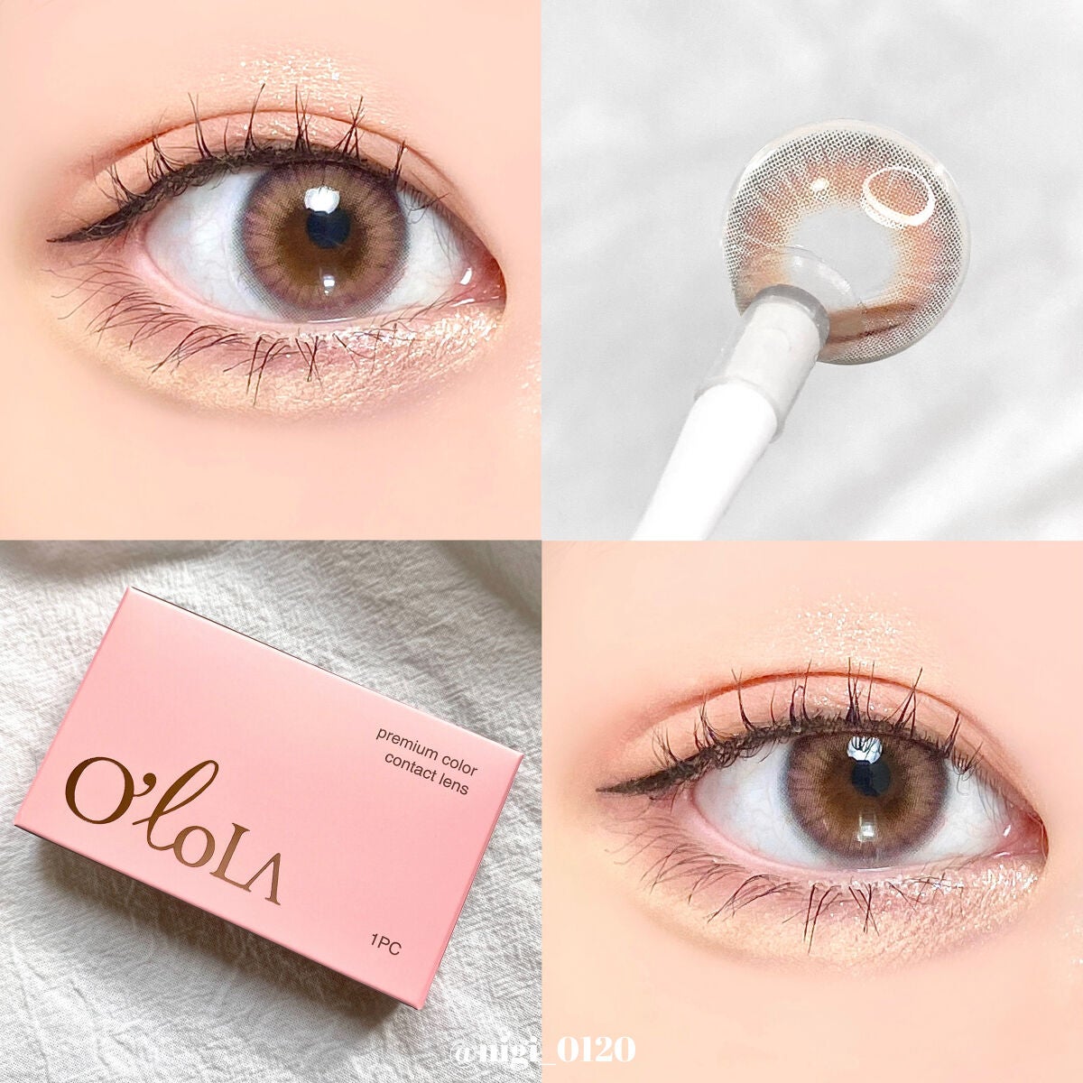 ブロー(Blow)/OLOLA/カラーコンタクトレンズを使ったクチコミ(4枚目)