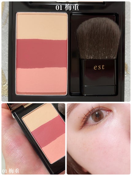 ピュア クラリティ シアー アイシャドウ/est/アイシャドウパレットを使ったクチコミ(6枚目)