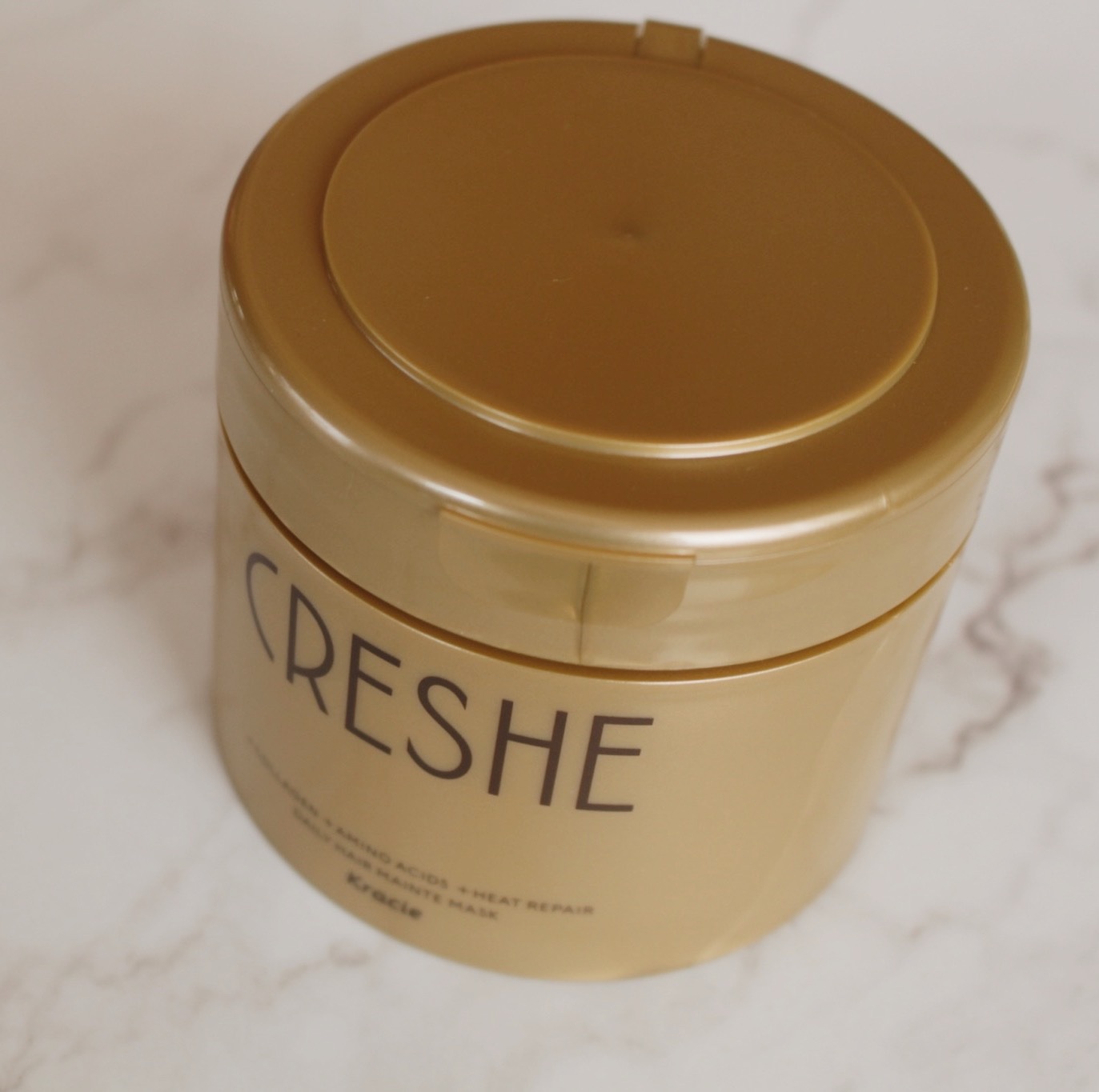 デイリーヘアメンテマスク/CRESHE/洗い流すヘアトリートメントを使ったクチコミ（1枚目）