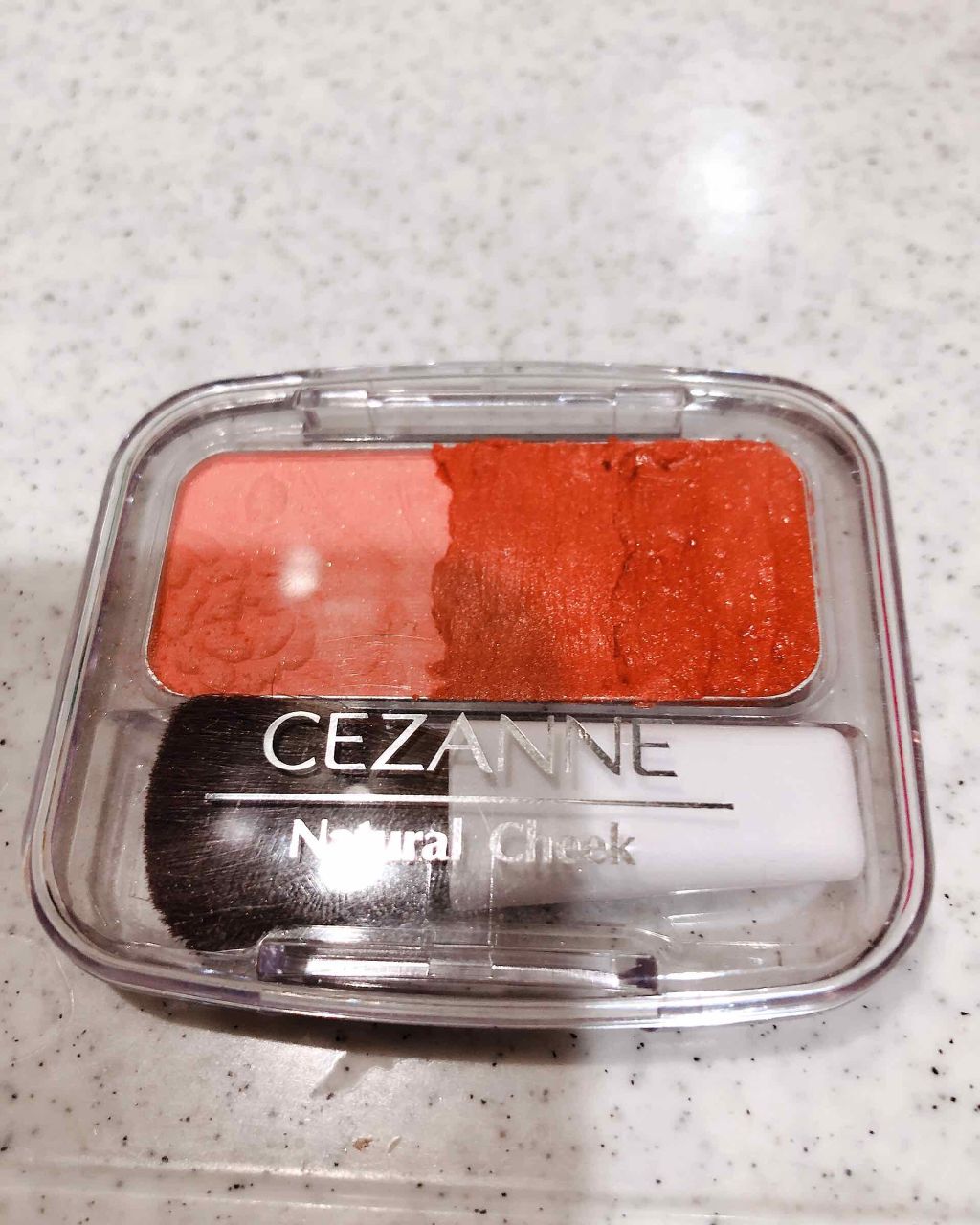 ナチュラル チークN/CEZANNE/パウダーチークを使ったクチコミ(2枚目)