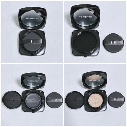 レイヤリングフィット グロークッションEX/TFIT/クッションファンデーションを使ったクチコミ(3枚目)