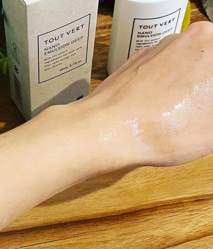 ナノエマルジョン ディープ/TOUT VERT/乳液を使ったクチコミ(3枚目)