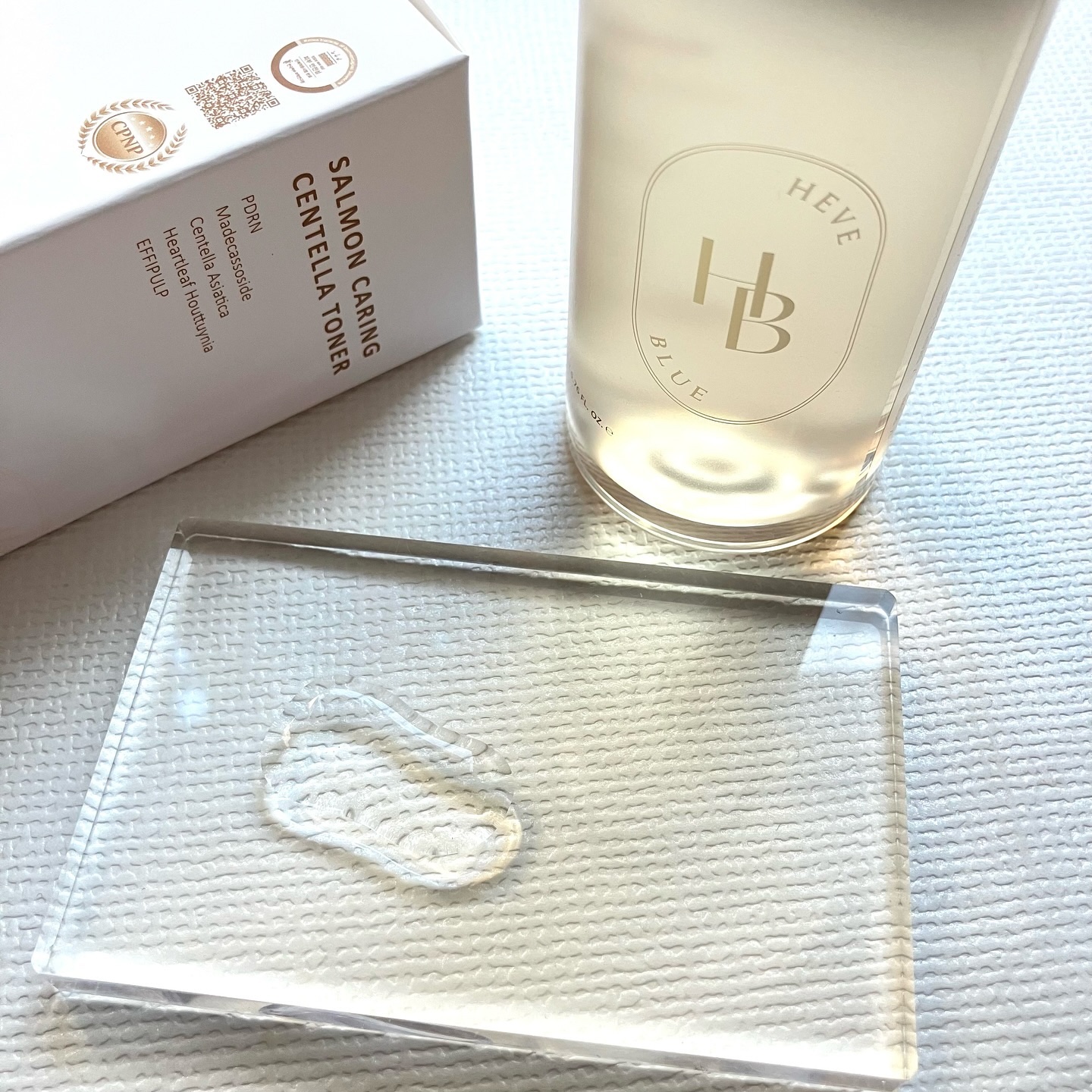 サーモンケアリングセンテラトナー/Heve Blue/化粧水を使ったクチコミ（3枚目）