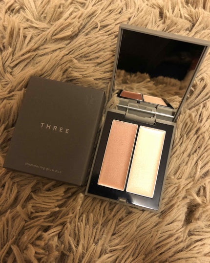 THREE シマリング グロー デュオ/THREE/クリームハイライトを使ったクチコミ(1枚目)