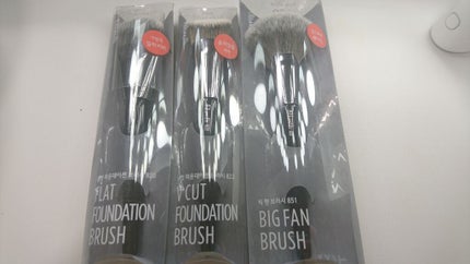 フラットファンデーションブラシ 820/fillimilli/メイクブラシを使ったクチコミ(1枚目)