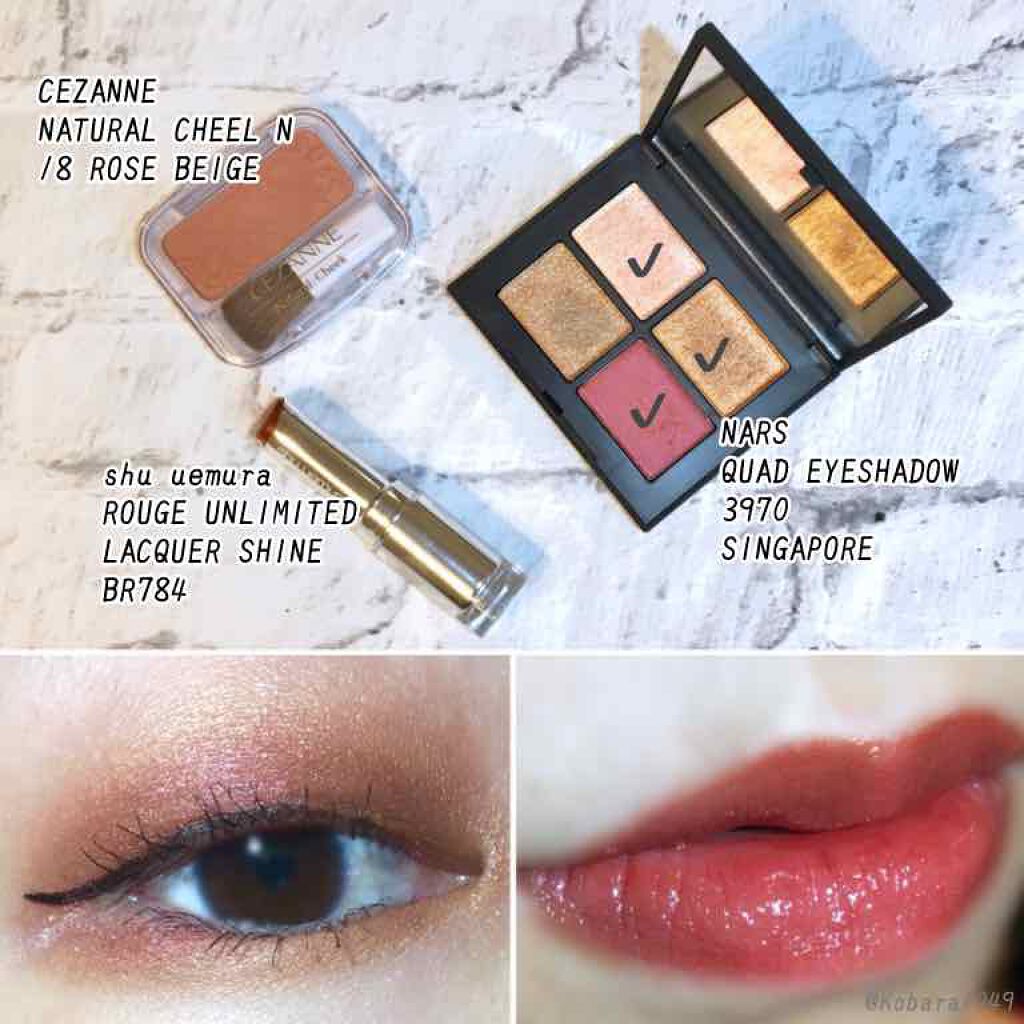 ナチュラル チークN/CEZANNE/パウダーチークを使ったクチコミ（2枚目）