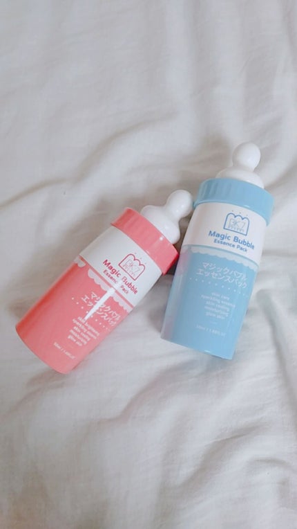 マジックバブルエッセンスパック(ピンク) /BAKER7/洗い流すパック・マスクを使ったクチコミ(1枚目)
