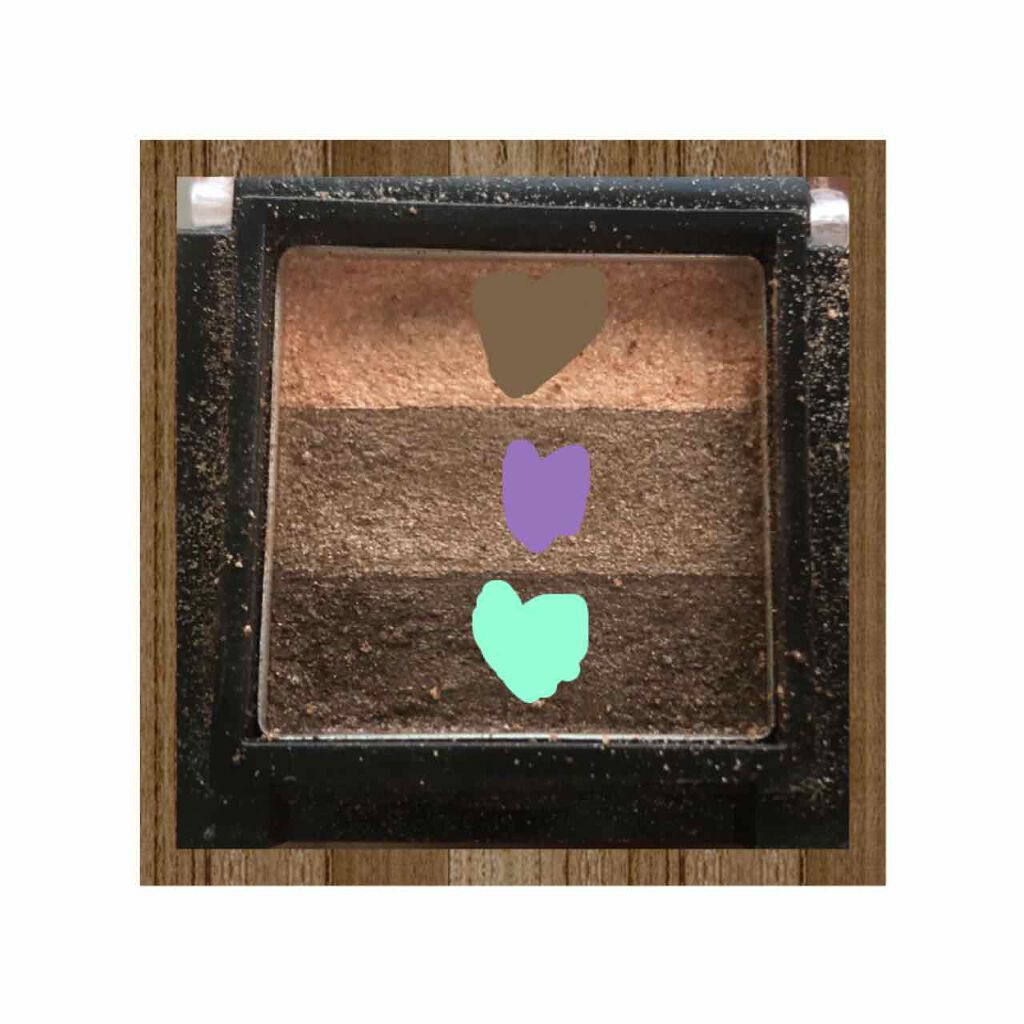 UR GLAM POWDER EYESHADOW/U R GLAM/単色アイシャドウを使ったクチコミ(2枚目)