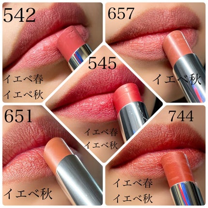 リップスティック Y/ちふれ/口紅を使ったクチコミ(4枚目)