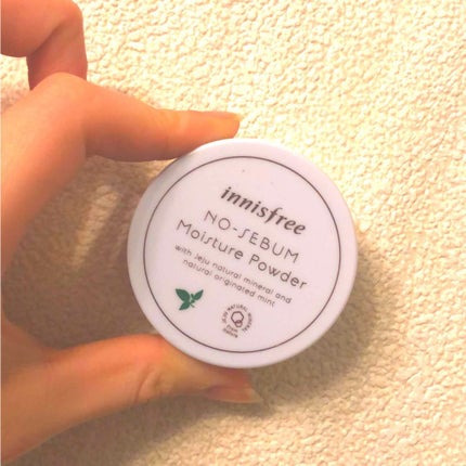 ノーセバム モイスチャーパウダー/innisfree/プレストパウダーを使ったクチコミ(1枚目)