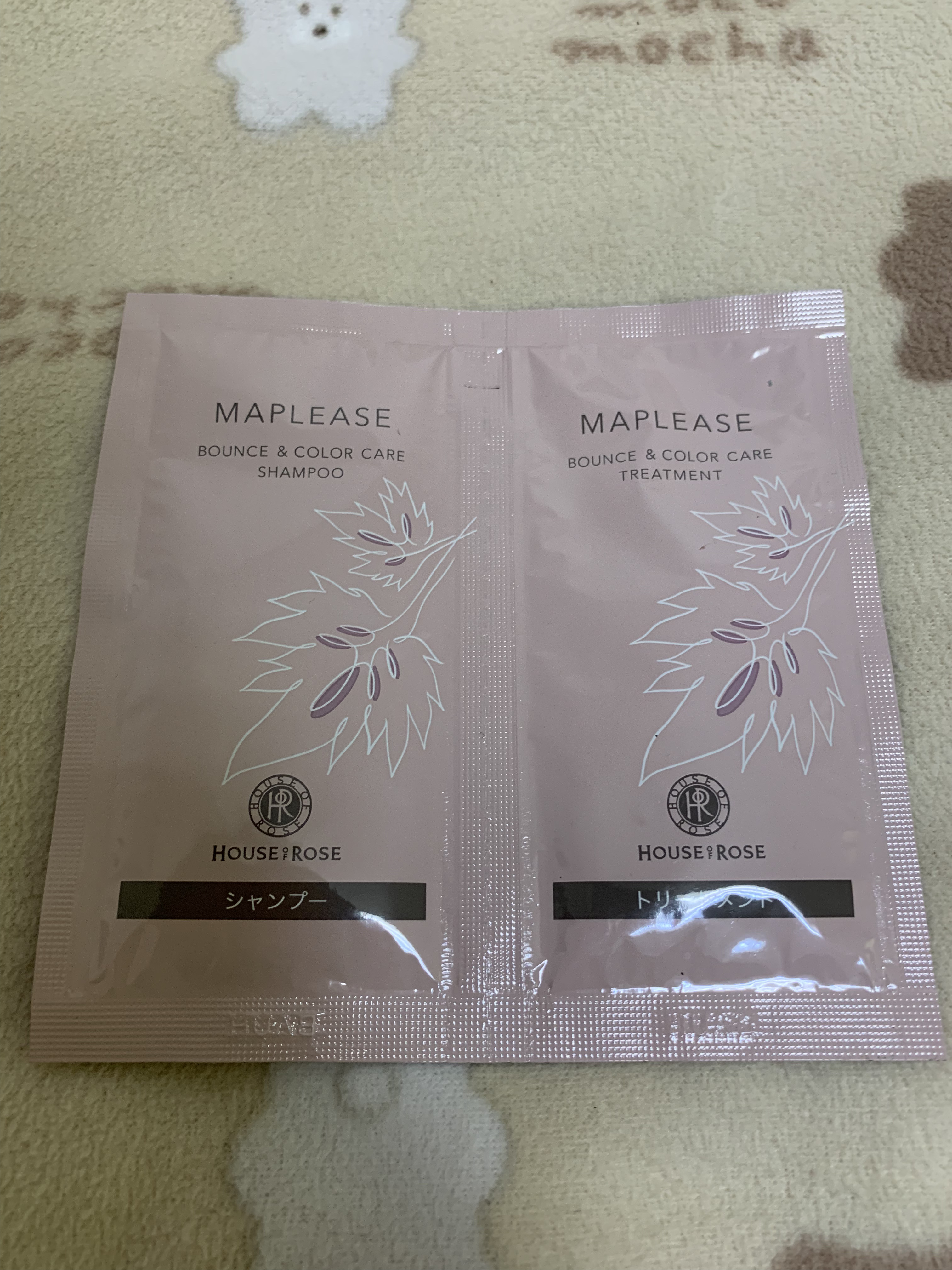 メイプリーゼ バウンス＆カラーケア シャンプー/トリートメント/ハウス オブ ローゼ/市販シャンプーを使ったクチコミ（1枚目）