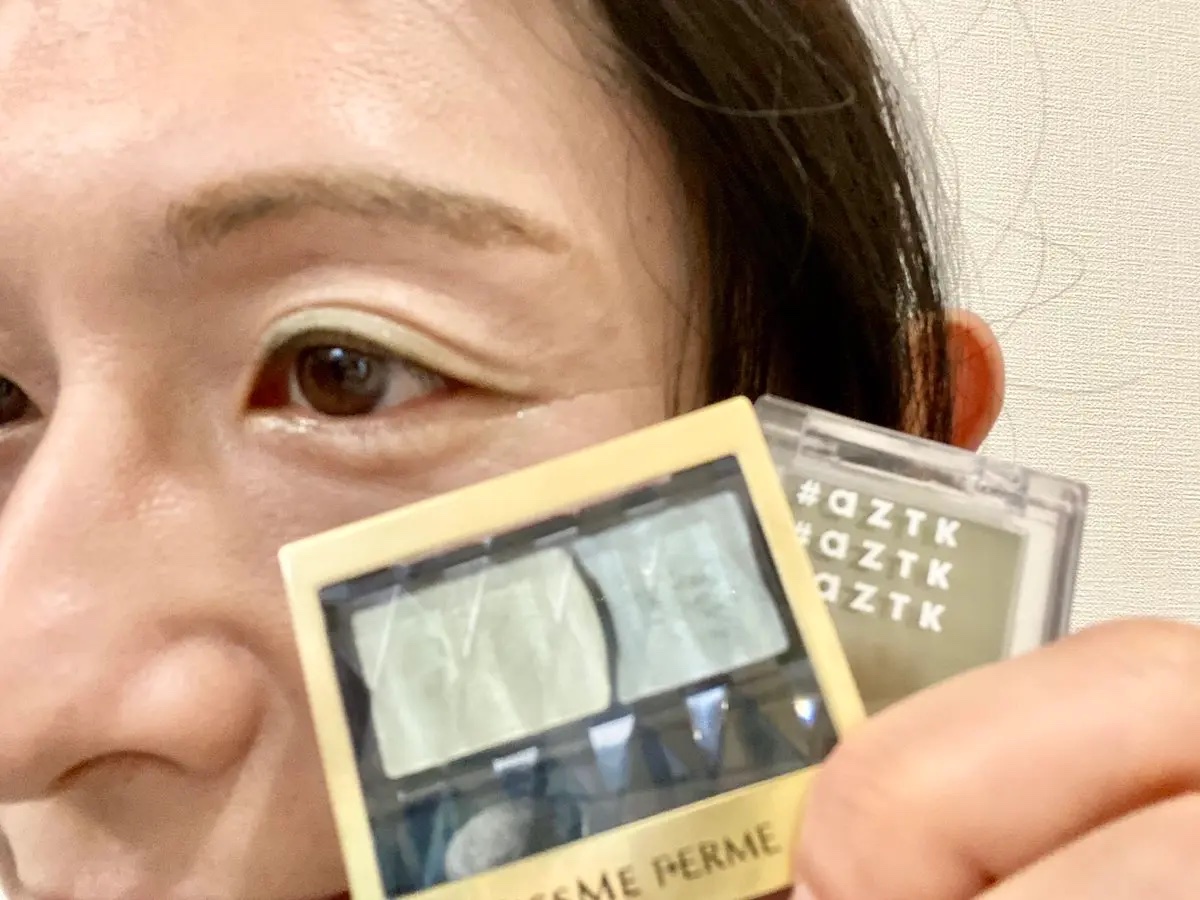 華やかに彩る アイカラー/キスミー フェルム/アイシャドウパレットを使ったクチコミ（2枚目）