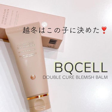 BQCELL ダブルキュアブレミッシュバームのクチコミ「💜 BQCELL⁡ 💜〈ビーキューセル〉
　　　　　　　〜DOUBLE CURE BLEMIS.....」（1枚目）