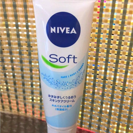 ニベアソフト スキンケアクリーム/ニベア/ボディクリームを使ったクチコミ(1枚目)