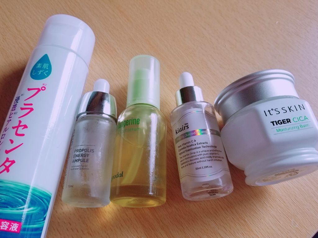 グリーンタンジェリン ビタC ダークスポットケアセラム/goodal/美容液を使ったクチコミ（1枚目）