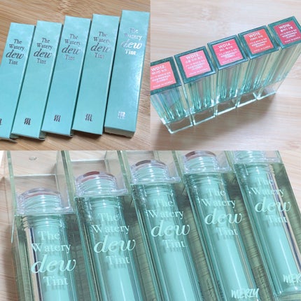 ザ ウォータリーデューティント/MERZY/リップティントを使ったクチコミ(2枚目)