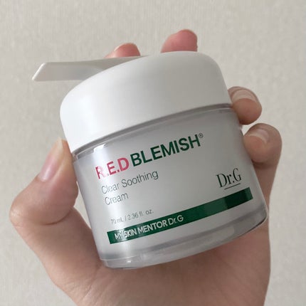 レッドブレミッシュ クリアスージングクリーム/Dr.G/フェイスクリームを使ったクチコミ(1枚目)
