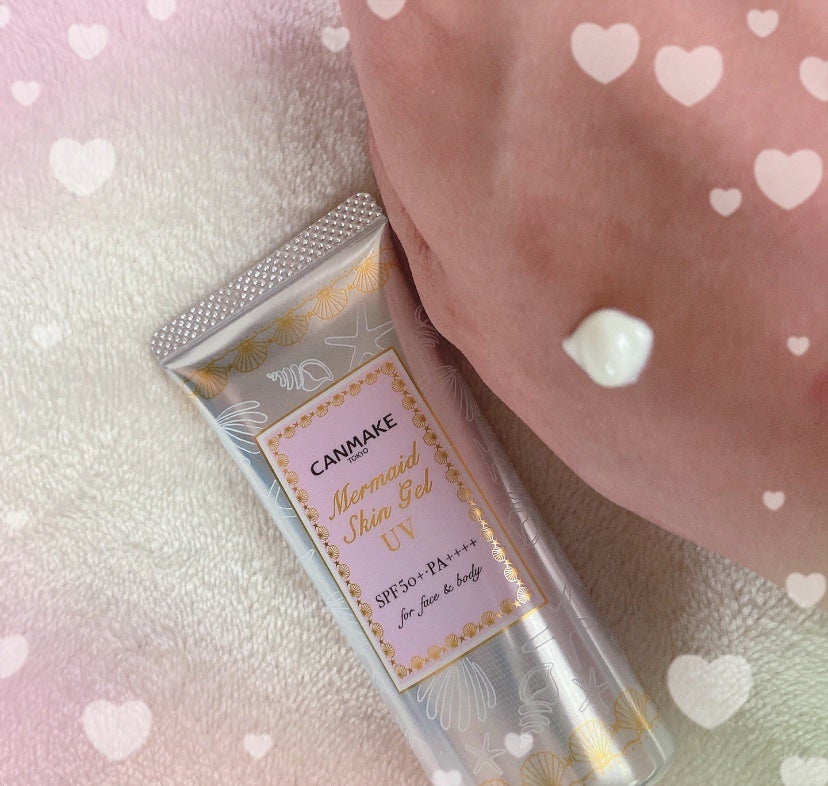 min on LIPS 「キャンメイクマーメイドスキンジェルUV化粧下地まだ日差しが☀️..」(2枚目)