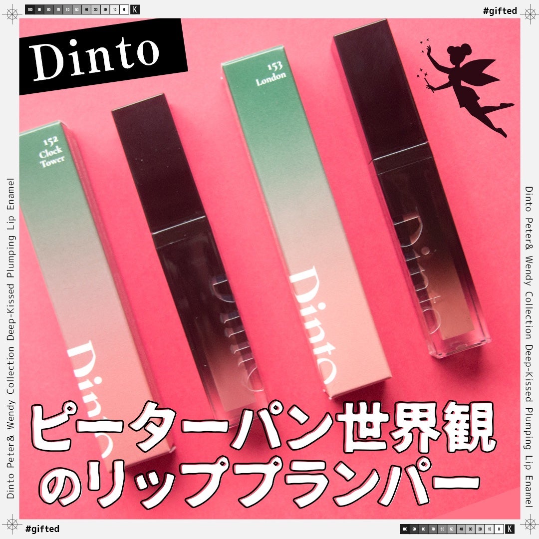 ディープキスド プランピング リップエナメル/Dinto/リップグロスを使ったクチコミ(1枚目)