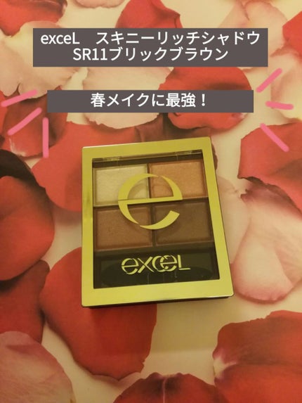 スキニーリッチシャドウ/excel/アイシャドウパレットを使ったクチコミ(1枚目)