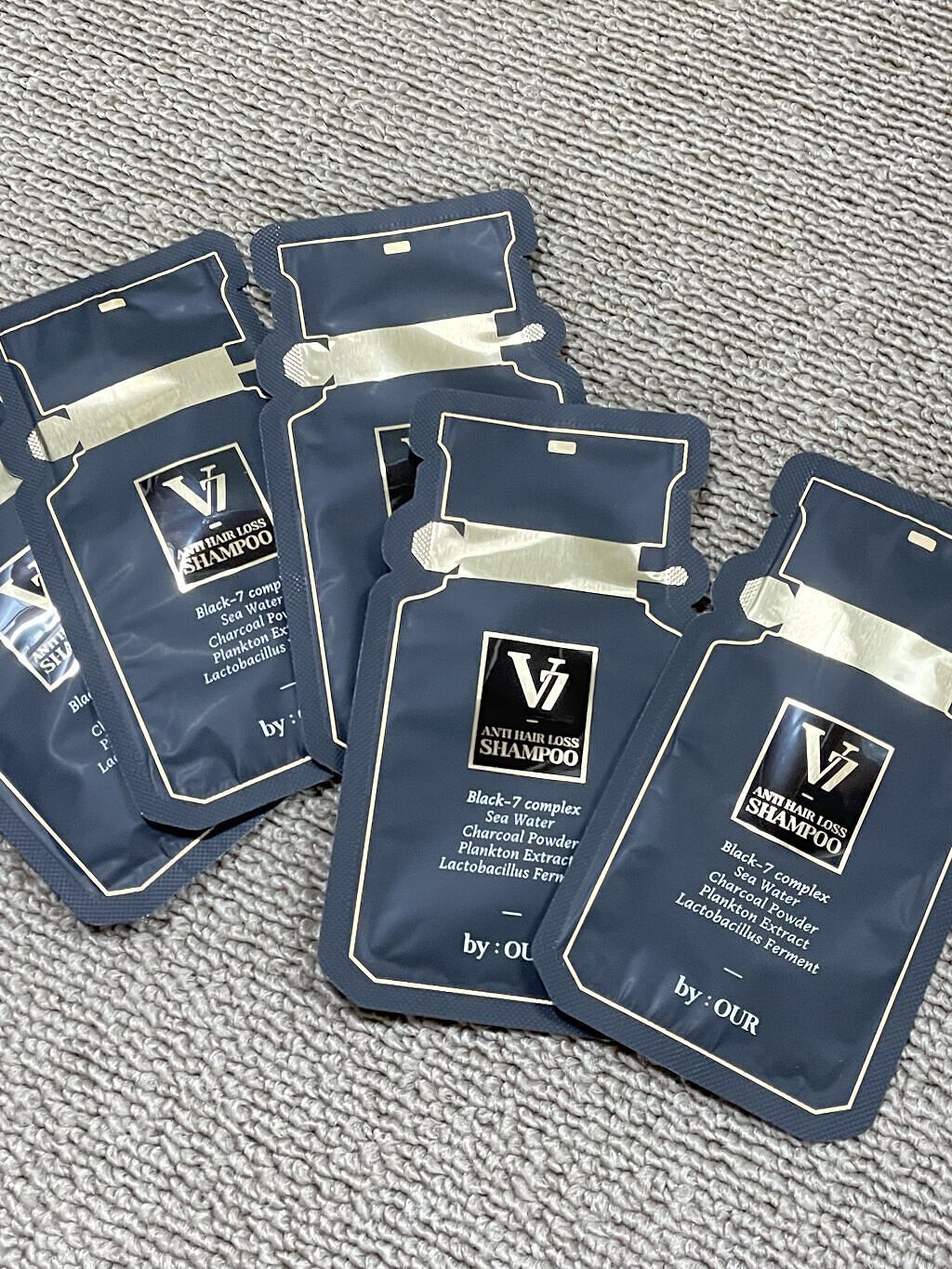 V7 アンチヘアロス シャンプー/by : OUR/サロンシャンプーを使ったクチコミ（1枚目）