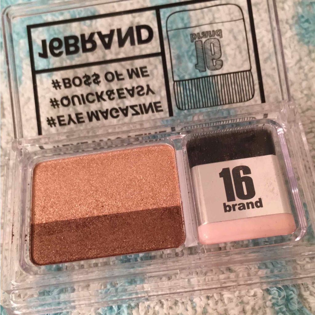 16 EYE MAGAZINE/16BRAND/アイシャドウパレットを使ったクチコミ（2枚目）