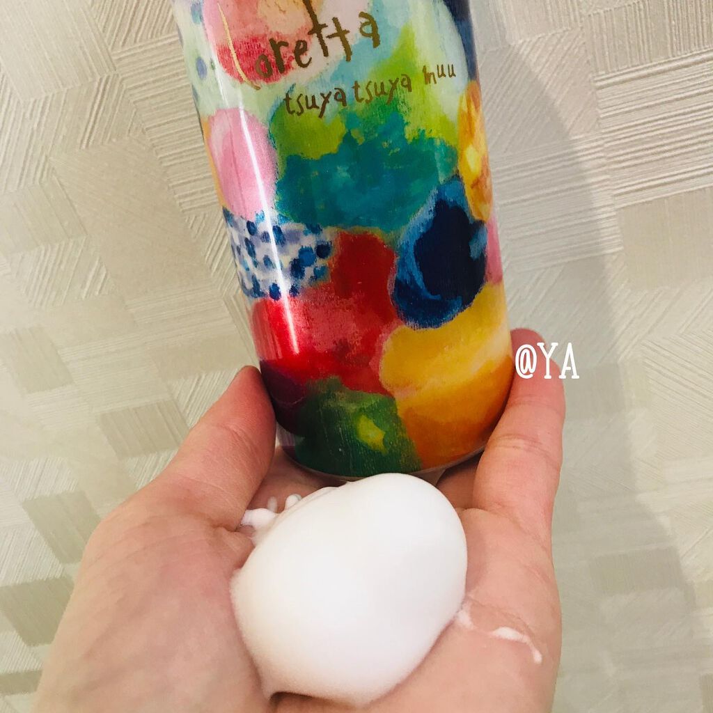 ロレッタ ツヤツヤムゥのクチコミ「.
#Loretta 
#ツヤツヤムゥ
¥2,200-

#もこもこ泡 が出てきて
少量で全体.....」（2枚目）