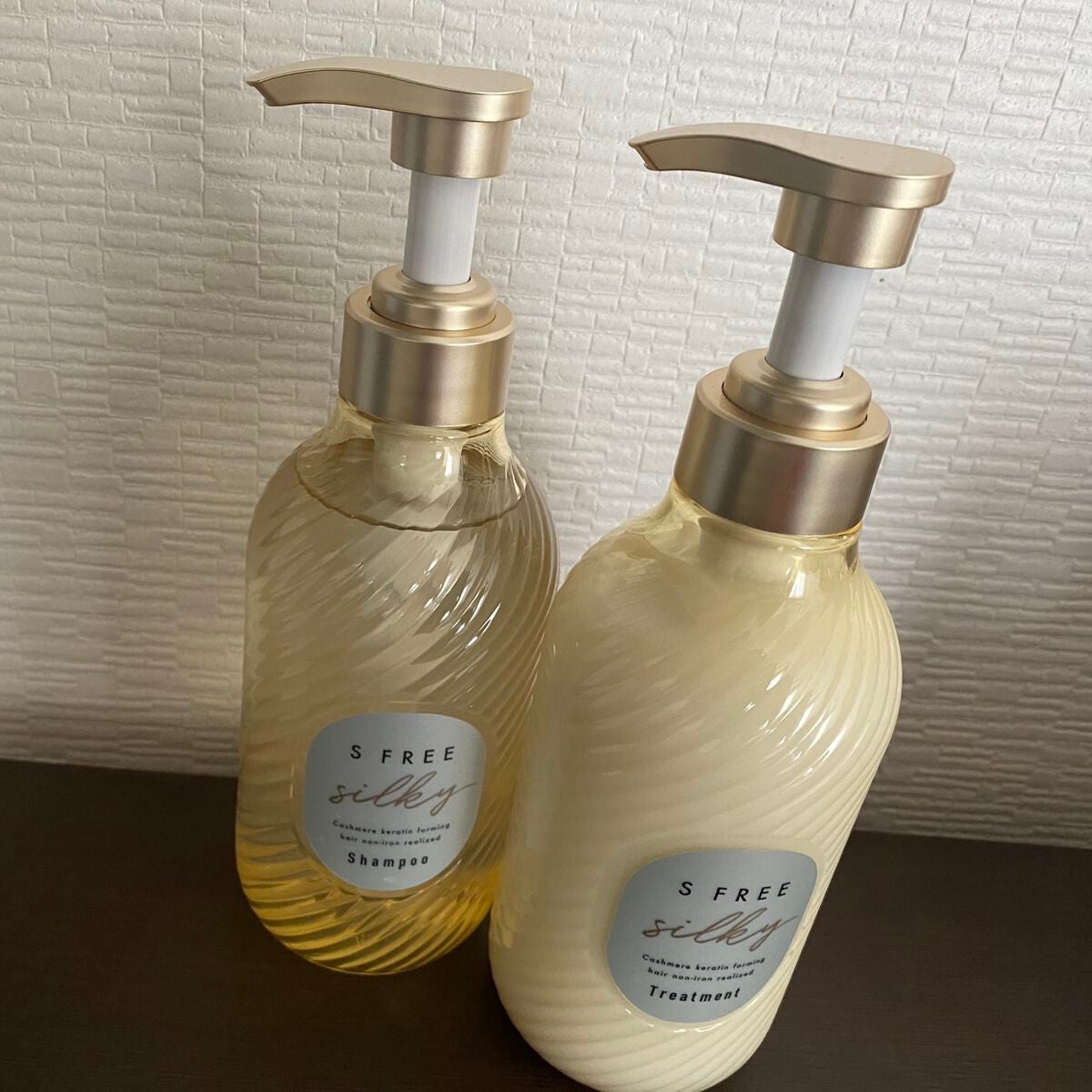シャンプー シルキースムース/トリートメント シルキースムース /S FREE/市販シャンプーを使ったクチコミ(1枚目)