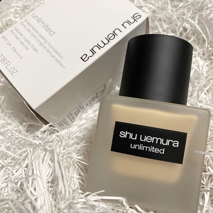 (旧)アンリミテッド ラスティング フルイド/shu uemura/リキッドファンデーションを使ったクチコミ(1枚目)