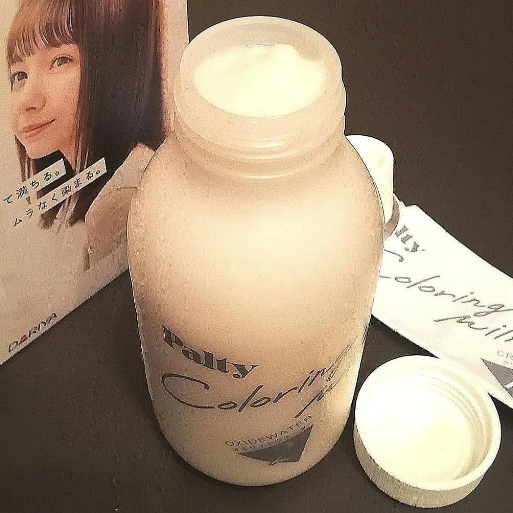 カラーリングミルク【旧】/パルティ/ヘアカラーを使ったクチコミ(2枚目)