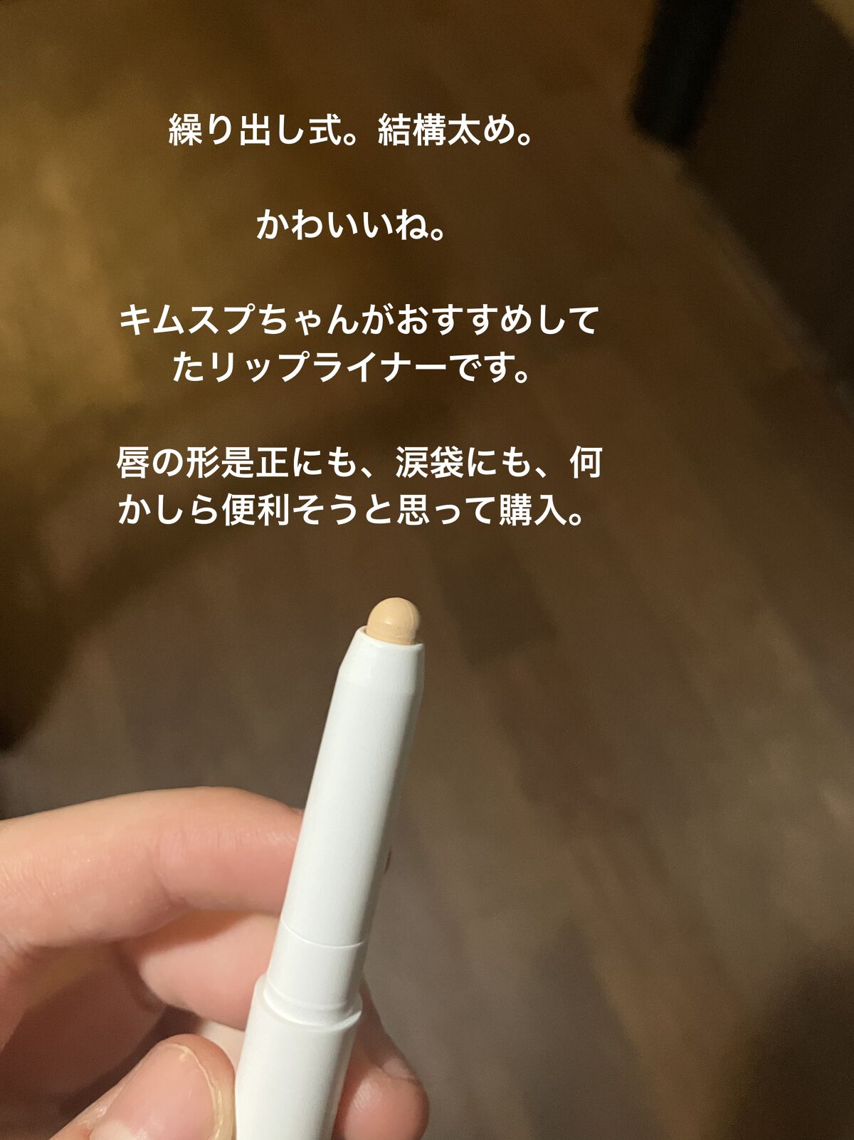 ドットオンムードリップペンシル/Heart Percent/リップライナーを使ったクチコミ（2枚目）