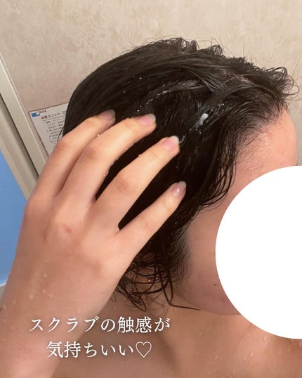 ヘッドスクラブ リフレッシング(ミント)/SABON/ヘッドスクラブを使ったクチコミ(5枚目)